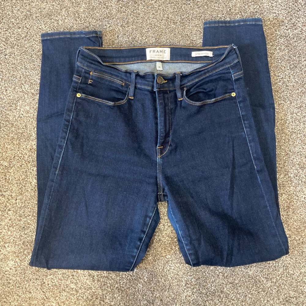 Frame Size 28 Le High Skinny Crop
